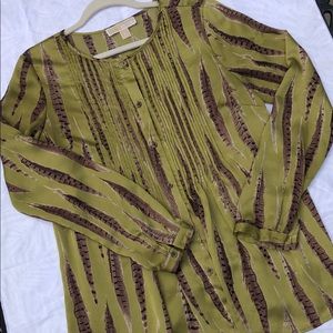 Michael Kors Printed Blouse M